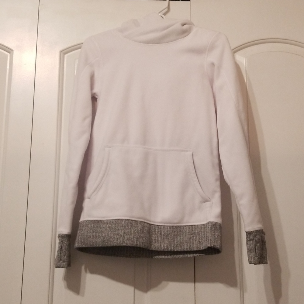 Lululemon white hoodie